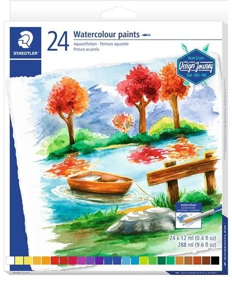 Staedtler Acuarela Pintura 24 Uds. Asst 12 Ml