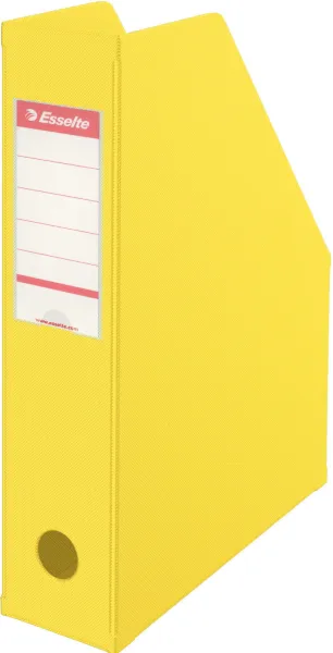 Archivador de revistas Esselte Vivida A4 amarillo