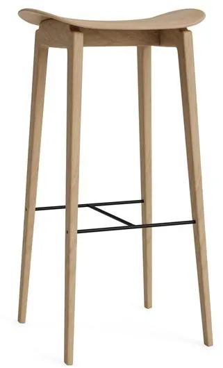 NORR11 NY11 Taburete de bar H75 cm Roble