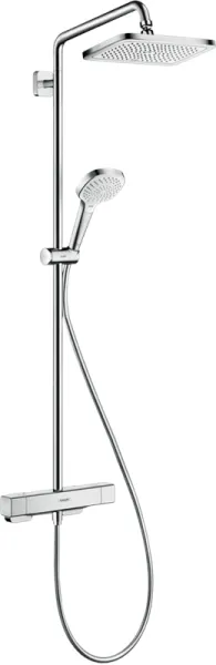 Hansgrohe Croma E Showerpipe 280 sistema de ducha, 1 tipo de chorro, cromo