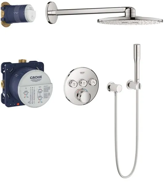 Grohe Grohtherm SmartControl conjunto de ducha con Rainshower SmartActive 310, cromo