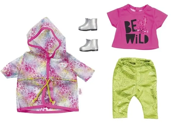 Baby Born Conjunto de Lluvia de Lujo a la Moda 43 cm