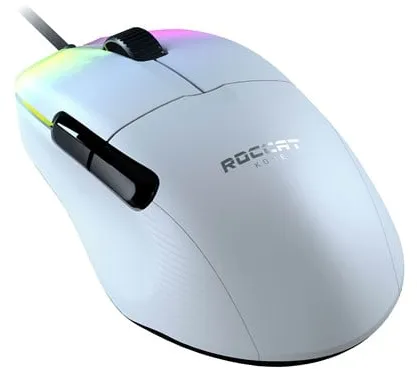 ROCCAT KONE PRO - Ratón para juegos - Óptico - 5 botones - Blanco