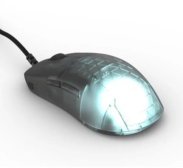 Endgame Gear OP1 RGB - Con cable - Ratón para juegos - Óptico - 6 botones - Negro con luz RGB