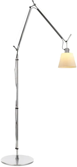 Lámpara de pie Artemide Tolomeo Basculante Pergamino