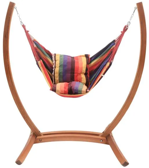 Silla colgante Solveig con soporte