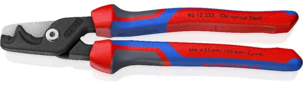 Knipex Cizalla para cables con niveles de corte StepCut XL