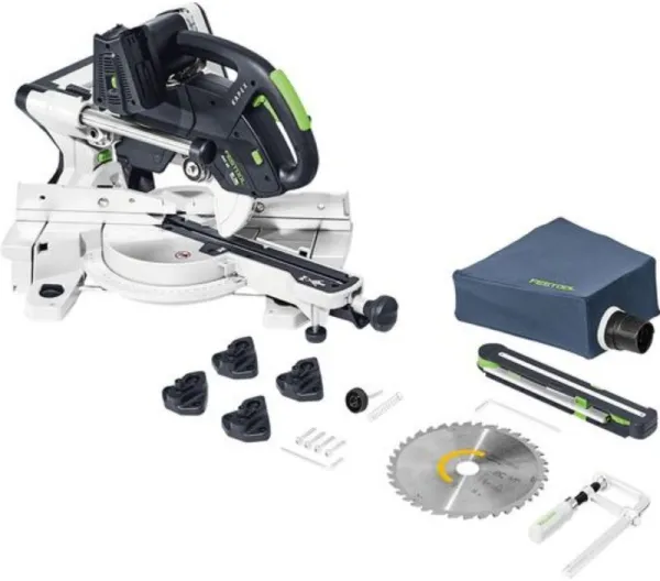 Festool Sierra ingletadora y de corte a batería KSC 60 EB-Basic KAPEX