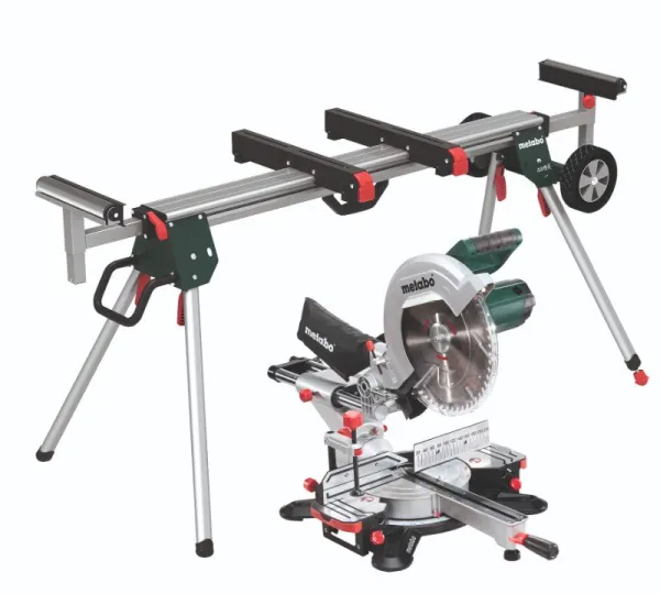 Sierra de inglete Metabo KGS 305 M incl. mesa de trabajo KSU 401