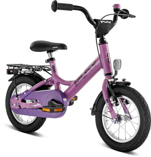 Youke 12, bicicleta de juego de aluminio morada