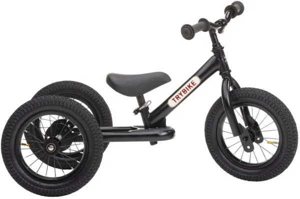 Trybike 3-Ruedas, Negro/Negro