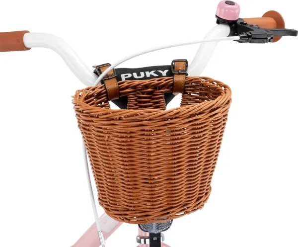 Cesta del manillar para bicicletas de equilibrio, patinetes, bicicleta de juguete de 12"