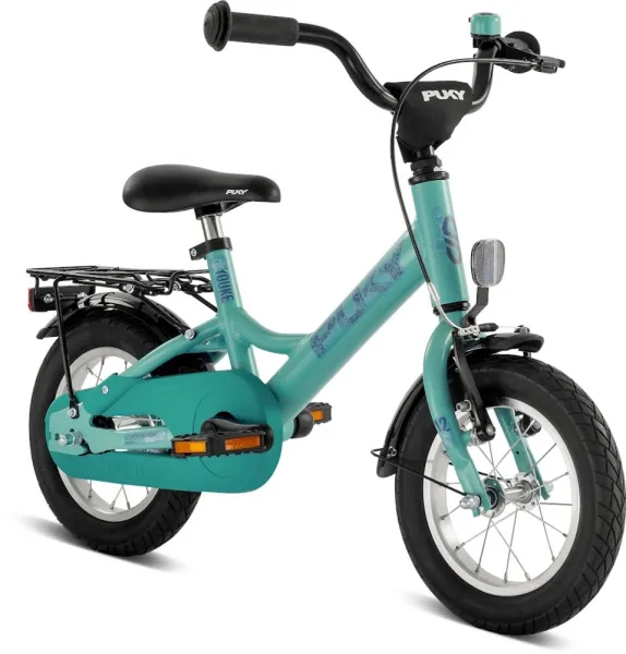 Youke 12, bicicleta de juguete de aluminio verde