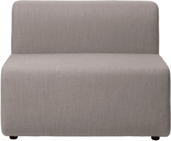 BROSTE COPENHAGEN Lagoon sofá modular central - tela color latte