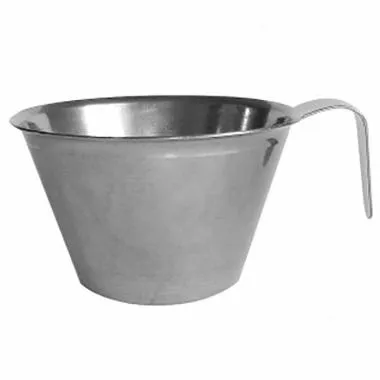 Medidor de decilitros, acero inoxidable, 1 dl