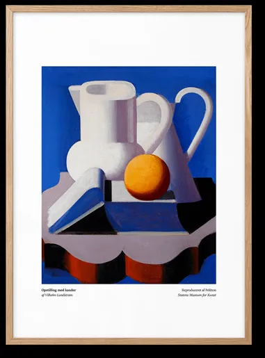 Peléton Composición con Jarras 70x100 Póster
