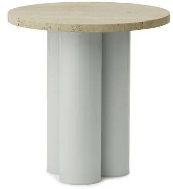 Normann Copenhagen Dit Mesa Auxiliar Verde Claro/Travertino Claro